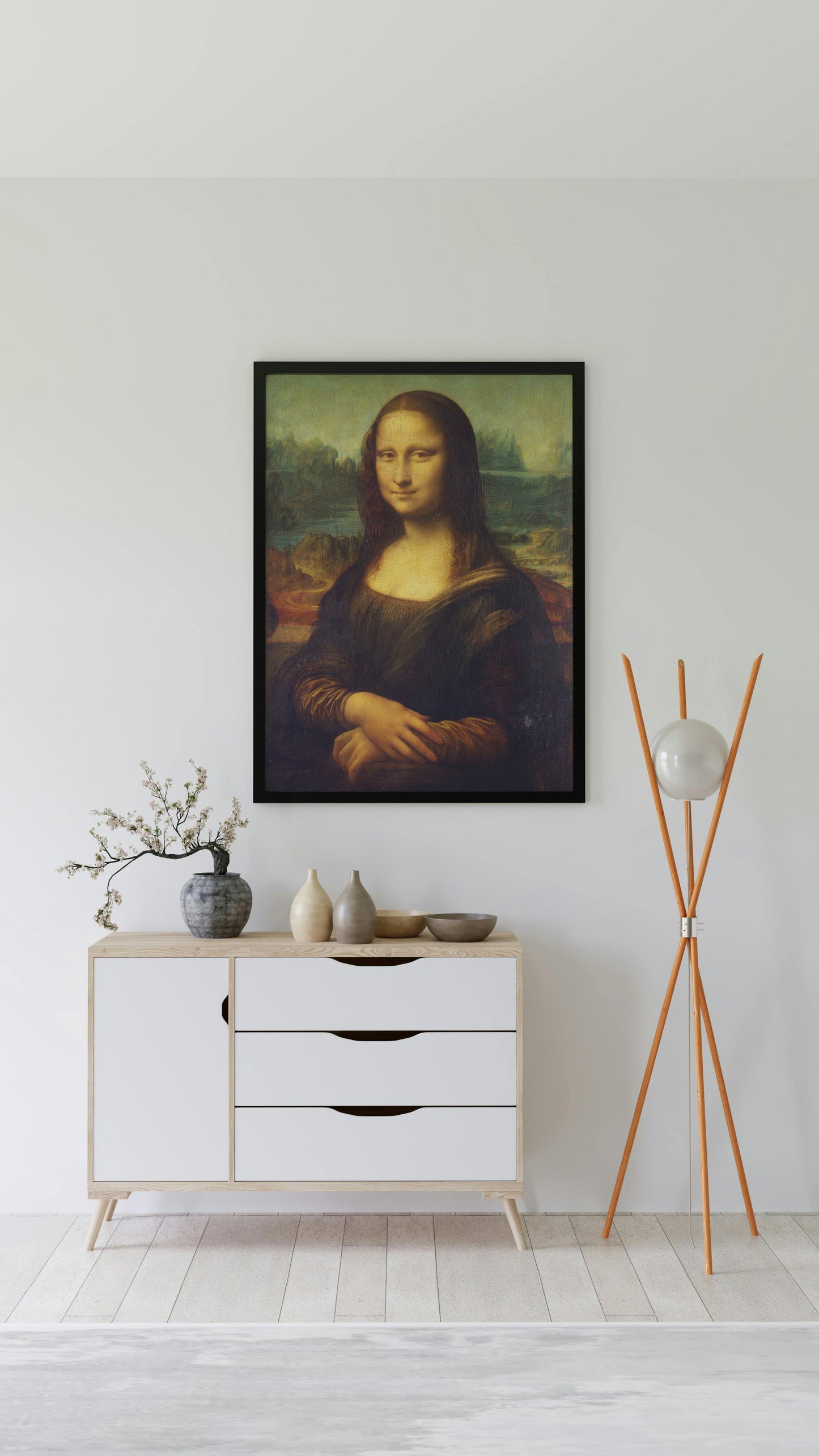 Monalisa - Reprint of Leonardo Da Vinci's Masterpiece