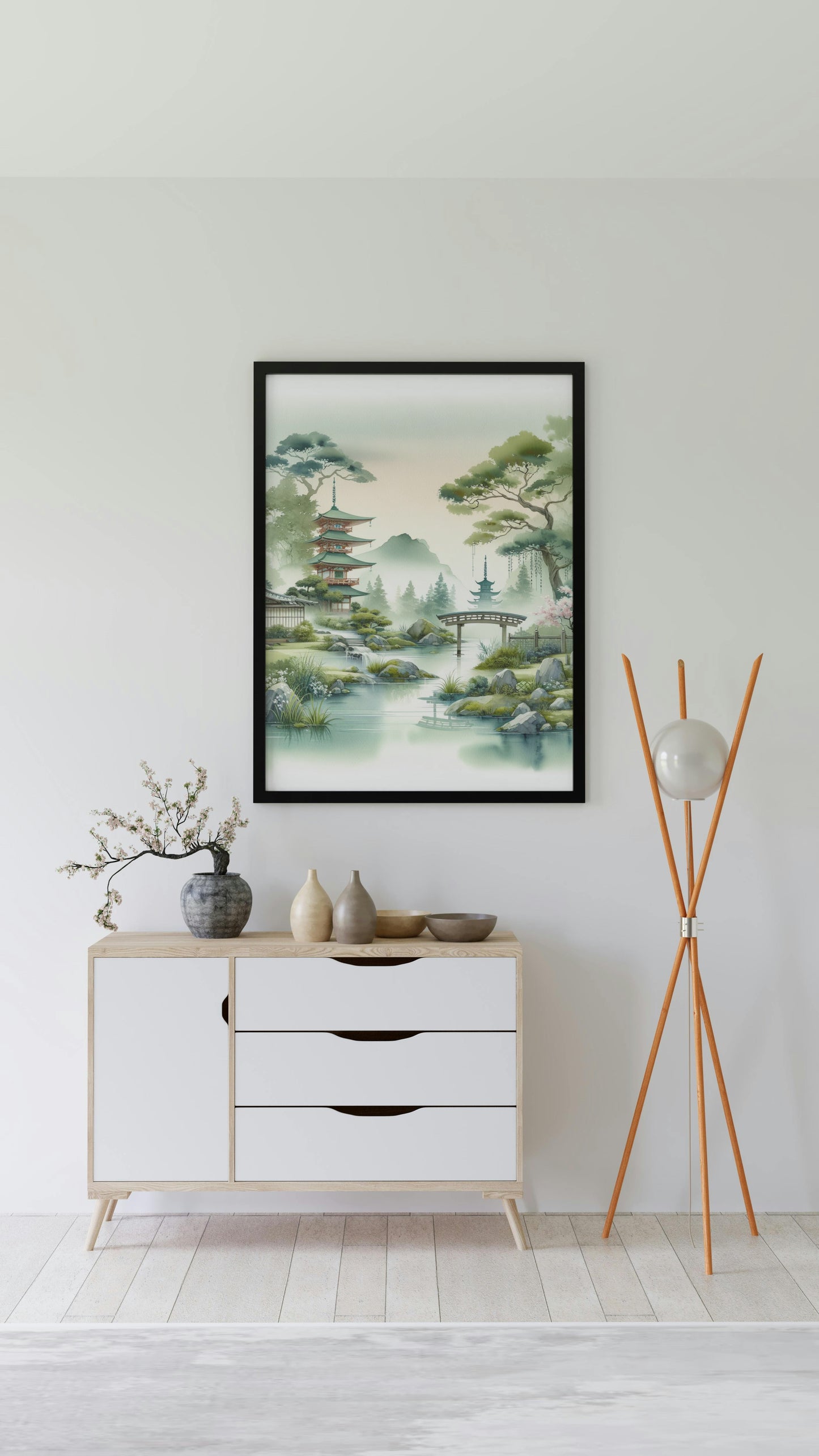 Serenum Natura: Modern Japanese Watercolor Art