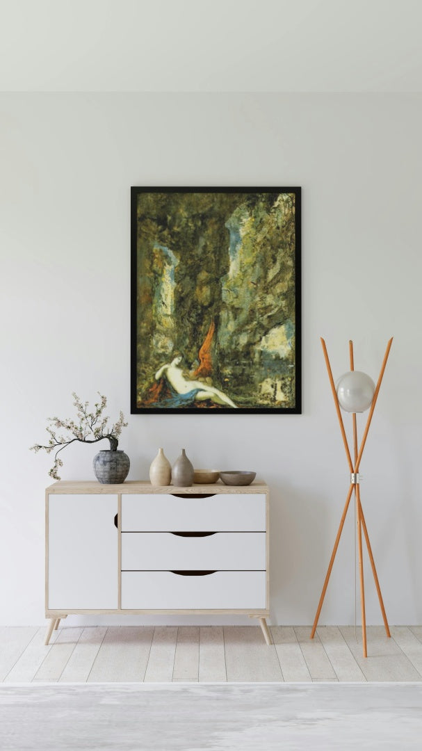 A esfinge vencedora by Gustave Moreau Symbolism Art