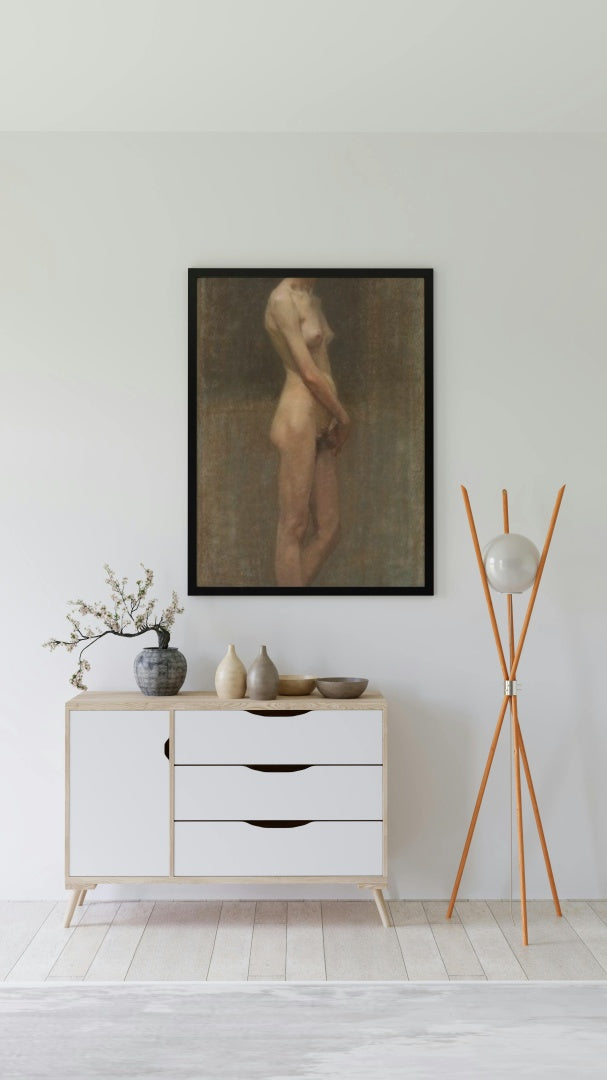 Female nude by Paul Mathiopoulos Impressionism Art