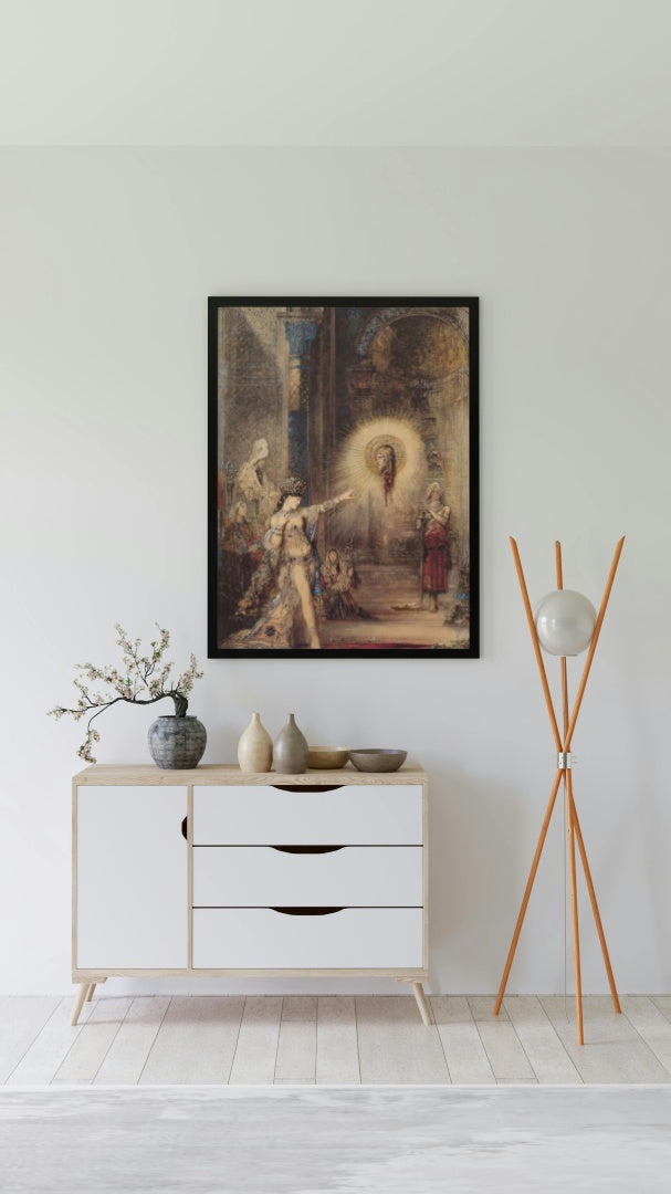 The Apparition by Gustave Moreau Symbolism Art dated 1876