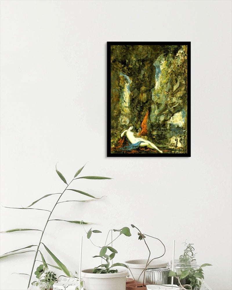 A esfinge vencedora by Gustave Moreau Symbolism Art