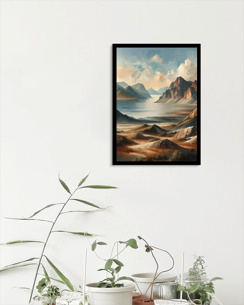 Seraphic Anilucidus Landscape Oilpainting Art