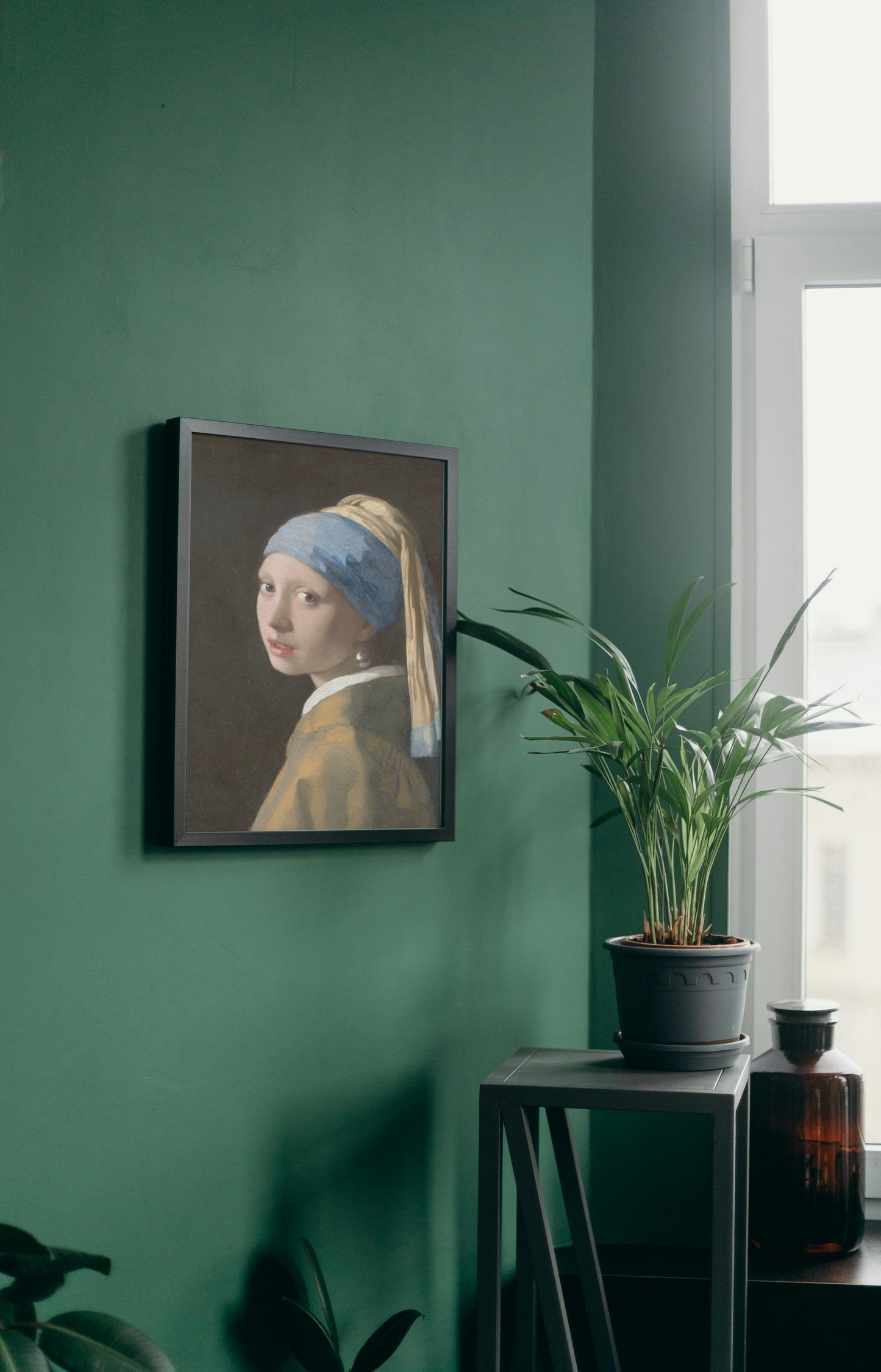 Girl with a Pearl Earring - Reprint of Johannes Vermeer's Masterpiece