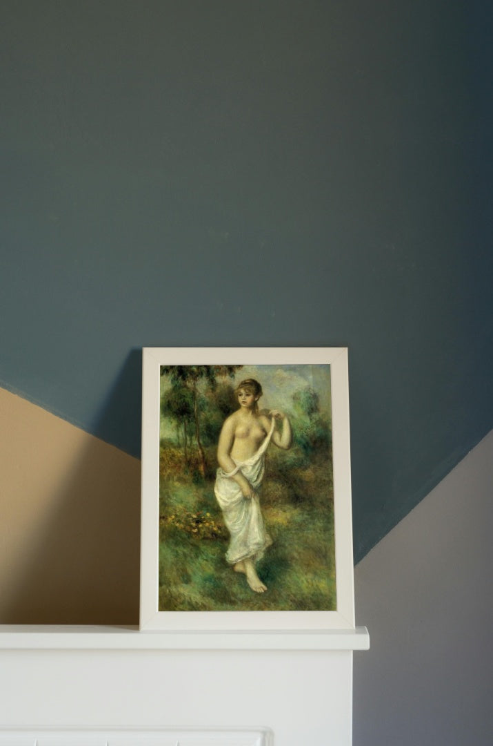 Bather by Pierre-Auguste Renoir Impressionism Art dated 1887