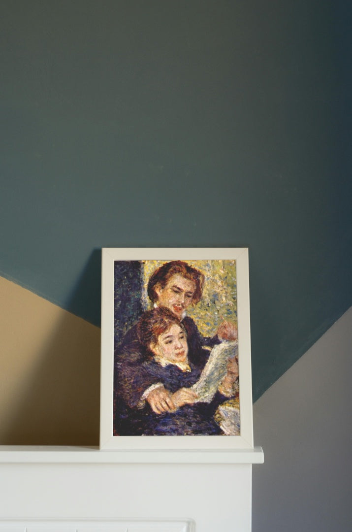 Georges riviere and margot by Pierre-Auguste Renoir Impressionism Art dated 1876