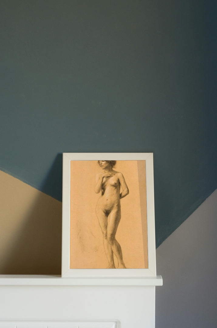 Female nude by Paul Mathiopoulos Realism Art