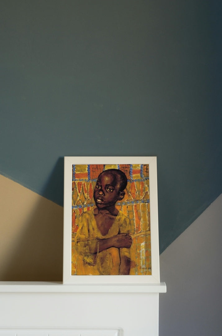 African boy by Kuzma Petrov-Vodkin Post-Impressionism Art dated 1907