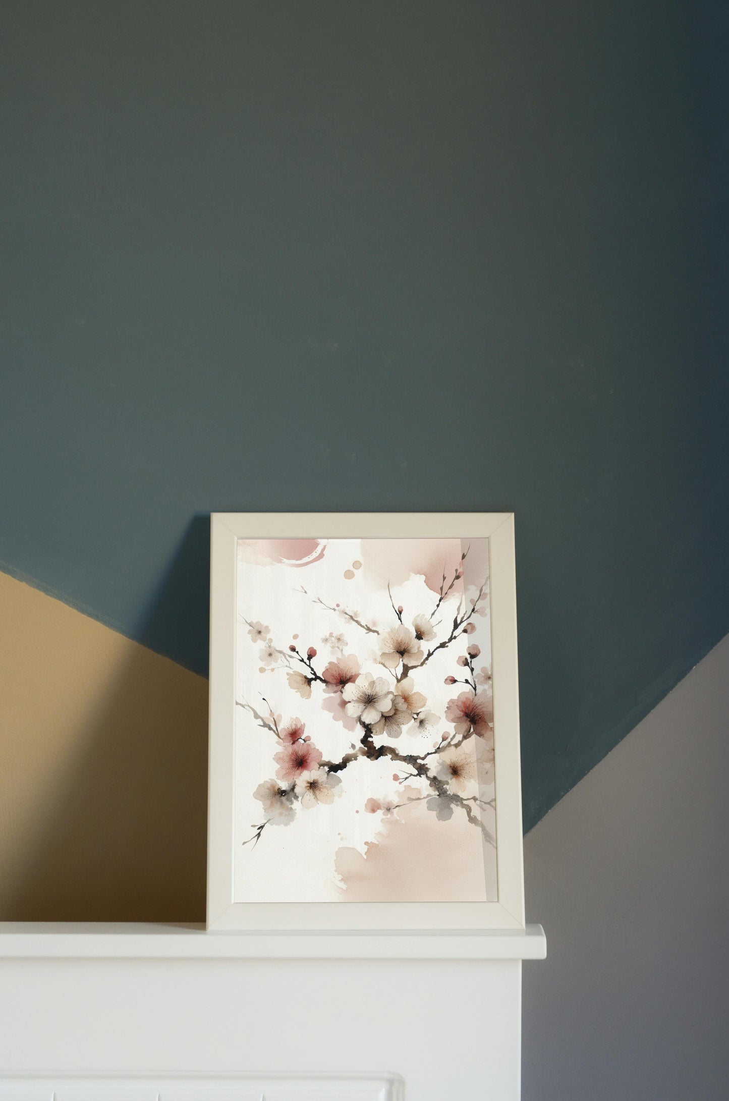 Elysian Ananta Sakura: Ethereal Japanese Watercolor Art