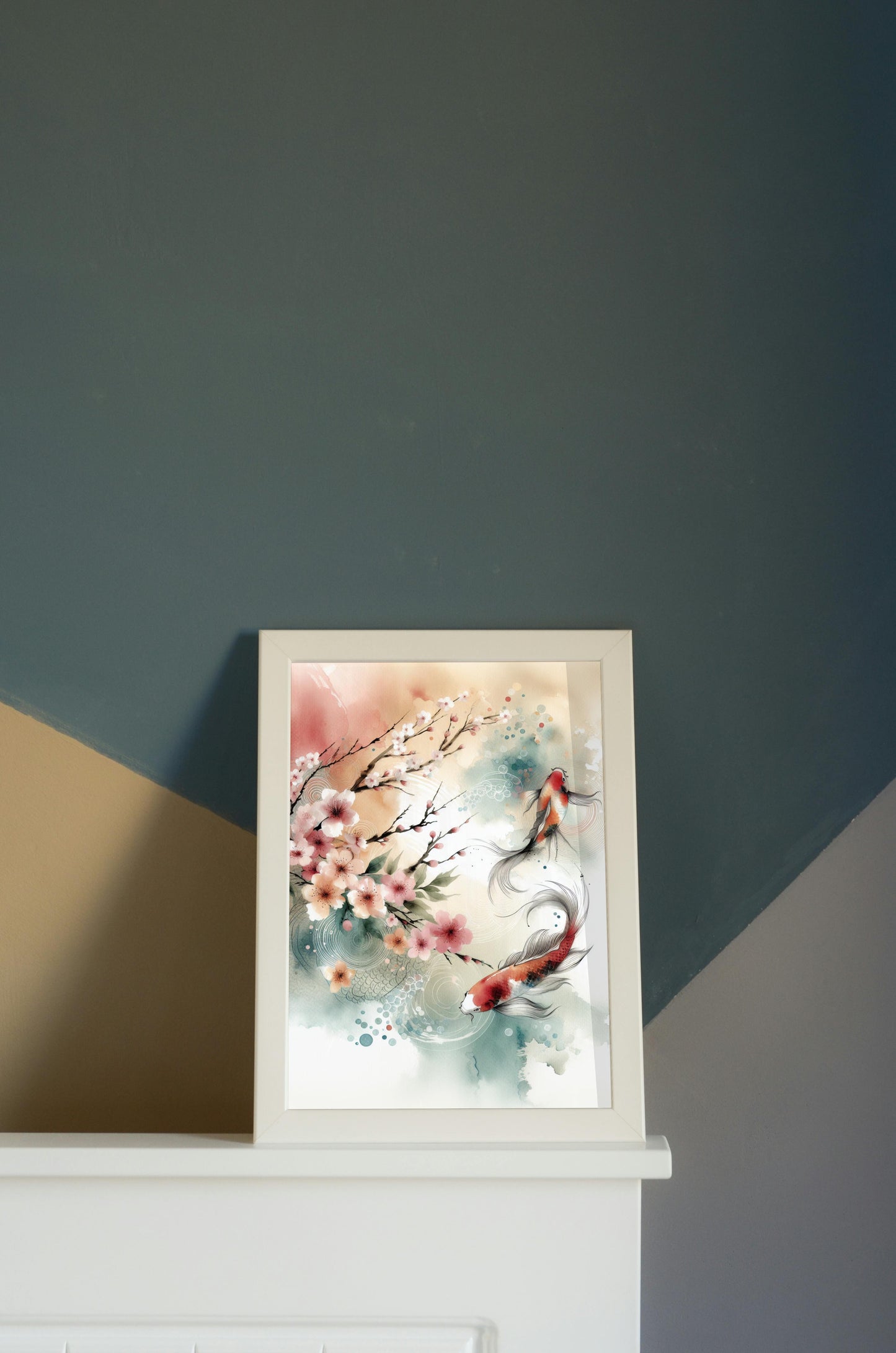 Elysian Akarsha Japanese Watercolor Tapestry