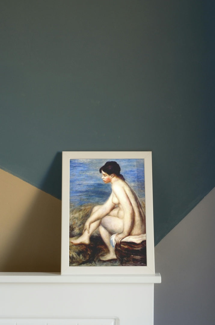 Bather by Pierre-Auguste Renoir Impressionism Art dated 1893