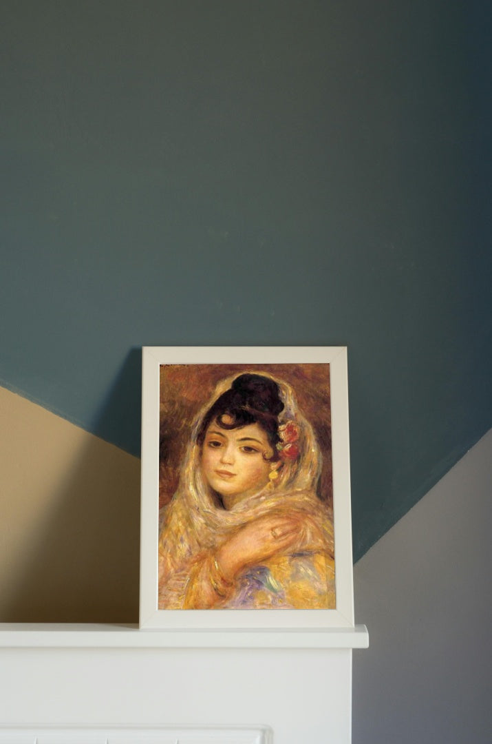 Algerian Woman by Pierre-Auguste Renoir Impressionism Art dated 1881