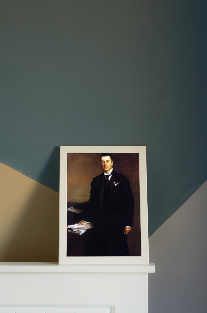 The Right Honourable Joseph Chamberlain by John Singer Sargent Realism Art dated 1896