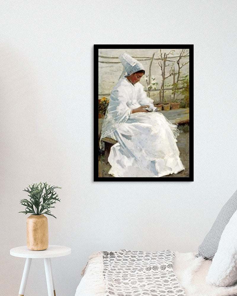 Communion Day by Edward E. Simmons Realism Art