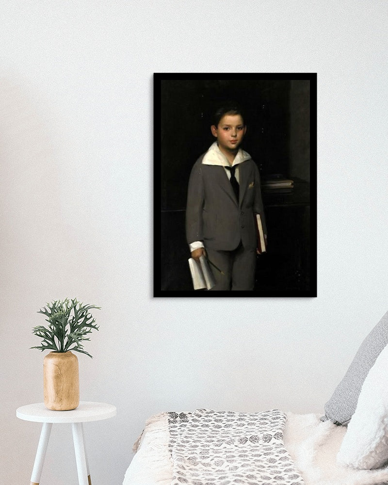 A Schoolboy by Edward E. Simmons Realism Art