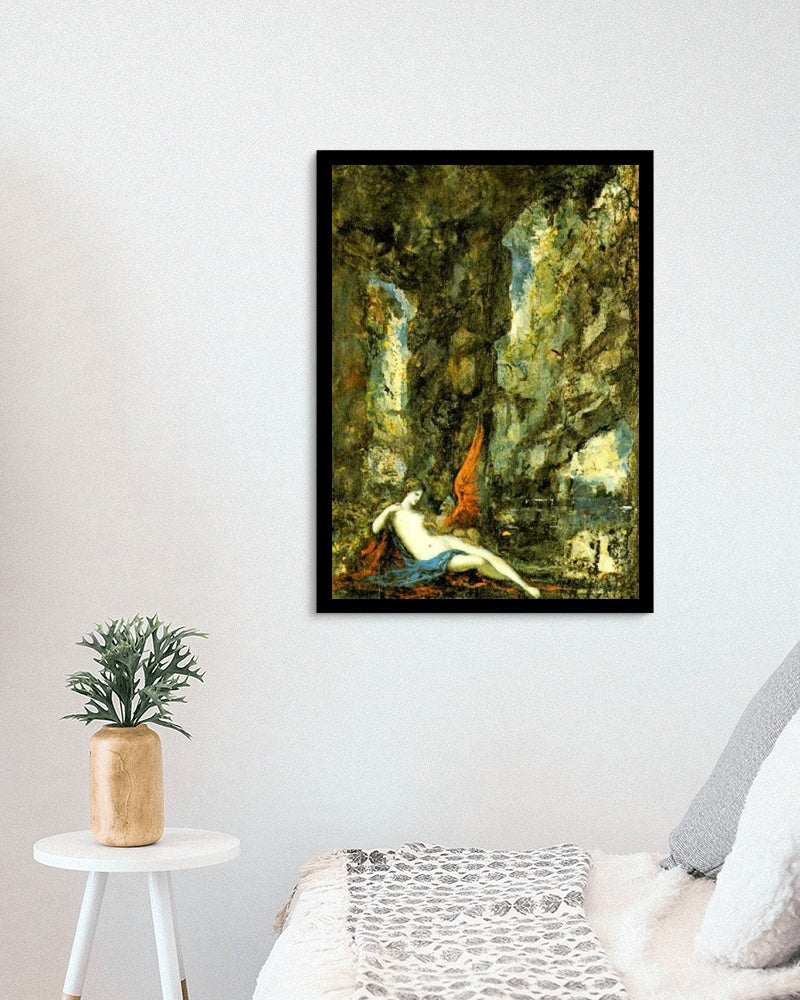 A esfinge vencedora by Gustave Moreau Symbolism Art