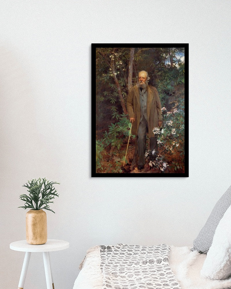 Frederick Law Olmsted by John Singer Sargent Realism Art dated 1895