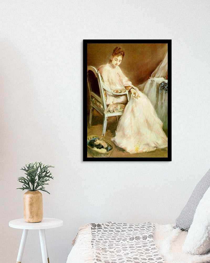 Women in White by Eva Gonzales Impressionism Art