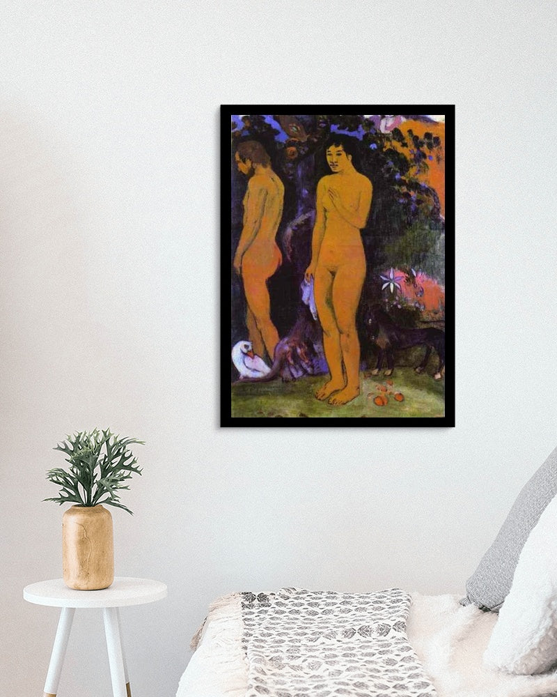 Adam and Eve by Paul Gauguin Post-Impressionism Art dated 1902