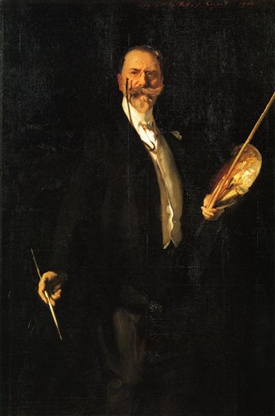 William Merritt Chase by John Singer Sargent Realism Art dated 1902