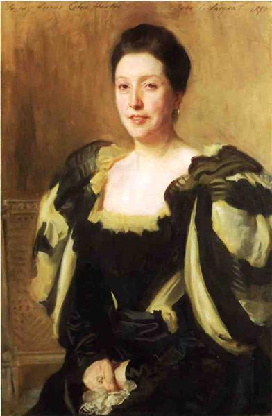 Mrs. Colin Hunter by John Singer Sargent Realism Art dated 1896