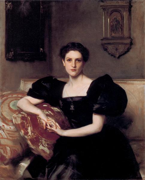 Elizabeth Winthrop Chanler by John Singer Sargent Realism Art dated 1893