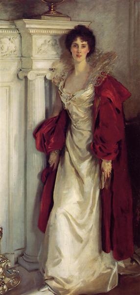 Winifred, Duchess of Portland by John Singer Sargent Realism Art dated 1902