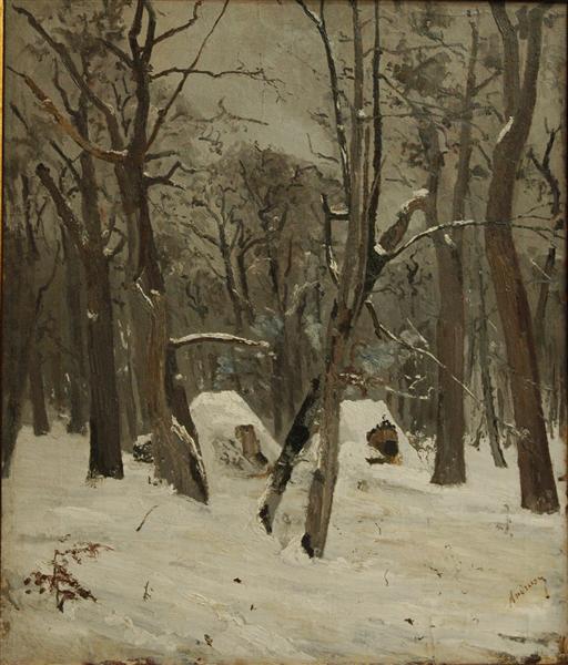 The Winter by Ion Andreescu Realism Art