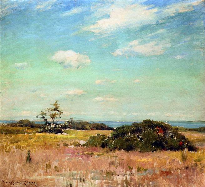 Shinnecock Hills, Long Island by William Merritt Chase Impressionism Art