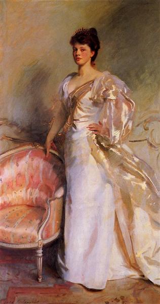 Mrs George Swinton by John Singer Sargent Realism Art dated 1897