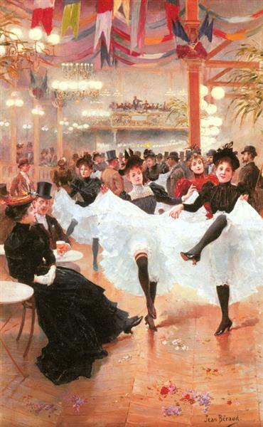 Le Cafe de Paris by Jean B&#233;raud Impressionism Art