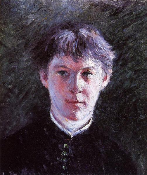 Portrait of a Schoolboy by Gustave Caillebotte Impressionism Art dated 1879