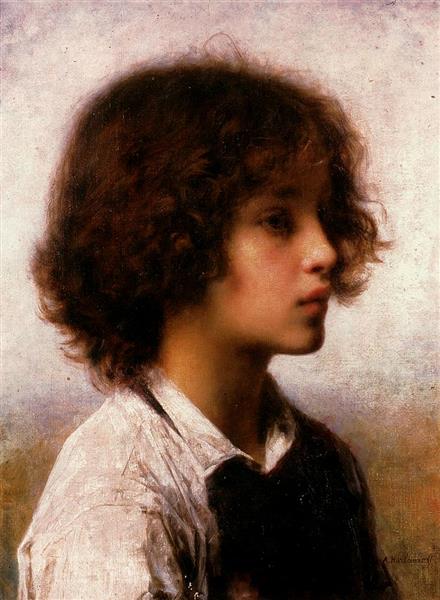 Faraway Thoughts by Alexei Harlamoff Realism Art