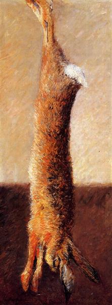 Hare by Gustave Caillebotte Impressionism Art dated 1882