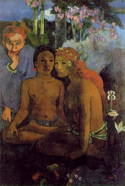 Barbarous Tales by Paul Gauguin Post-Impressionism Art dated 1902