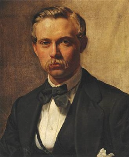 Portrait of P. S. Kr&#248;yer&#39;s half brother and cousin Vilhelm born by Peder Severin Kroyer Realism Art