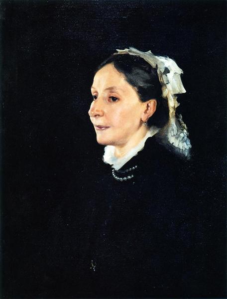 Mrs. Daniel Sargent Curtis by John Singer Sargent Realism Art dated 1882