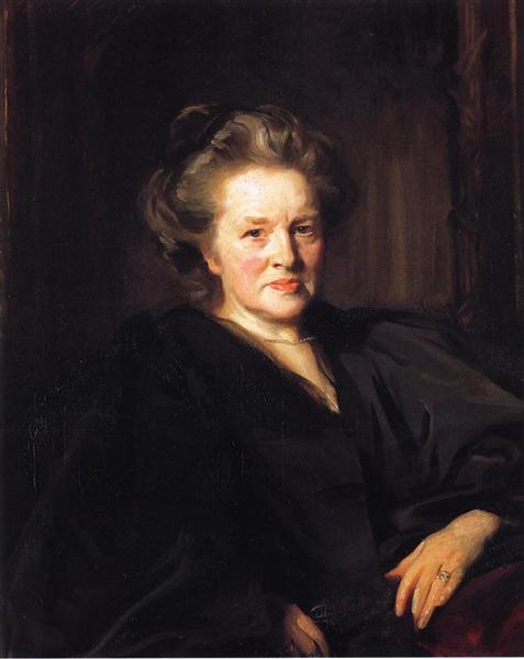 Elizabeth Garrett Anderson by John Singer Sargent Realism Art dated 1900