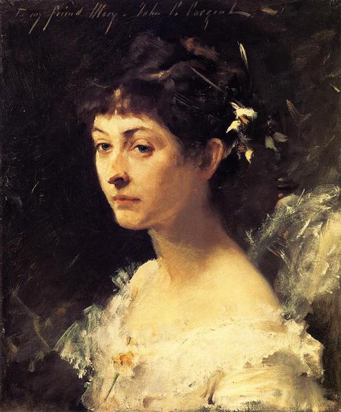 Mary Turner Austin by John Singer Sargent Realism Art dated 1878