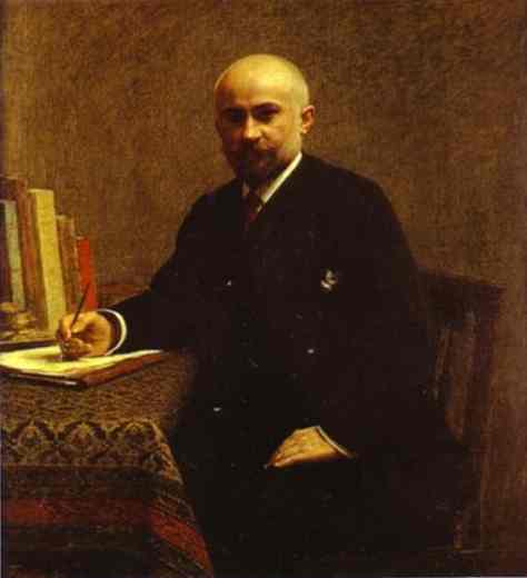 Adolphe Jullien by Henri Fantin-Latour Realism Art dated 1887