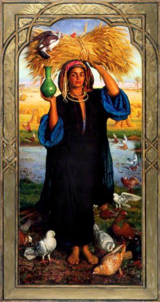 Afterglow in Egypt by William Holman Hunt Orientalism Art dated 1854