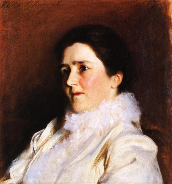 Mrs. Charles Fairchild by John Singer Sargent Realism Art dated 1887