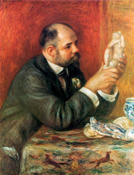 Ambroise Vollard by Pierre-Auguste Renoir Impressionism Art dated 1908