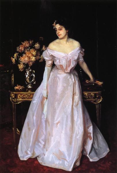 Hylda, Daughter of Asher and Mrs. Wertheimer by John Singer Sargent Realism Art dated 1901