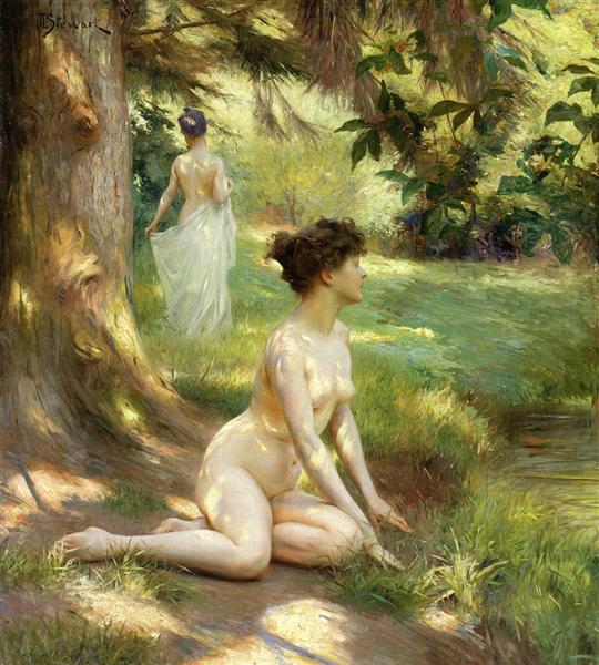 Sunlight by Julius LeBlanc Stewart Realism Art