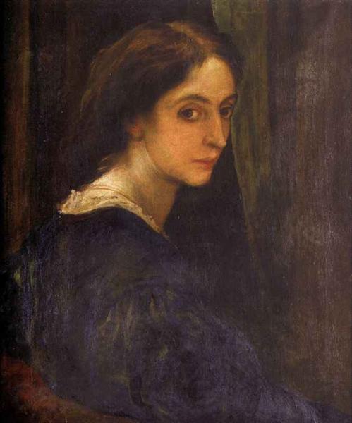 Aglaia Coronio by George Frederick Watts Romanticism Art dated 1874