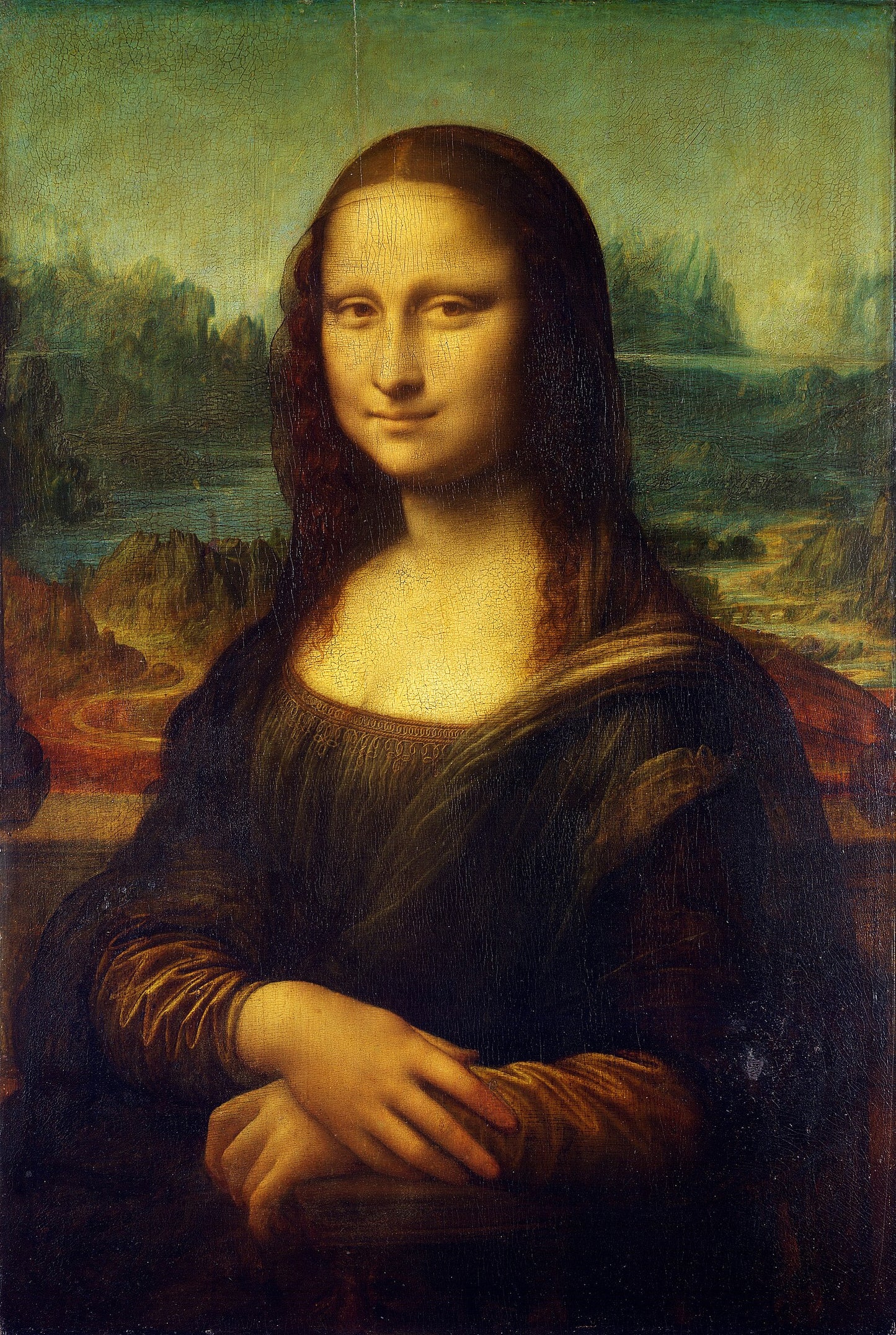 Monalisa - Reprint of Leonardo Da Vinci's Masterpiece