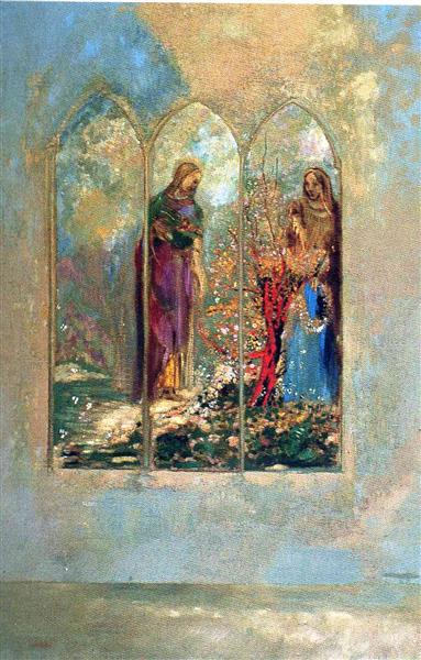 Vitrage by Odilon Redon Symbolism Art