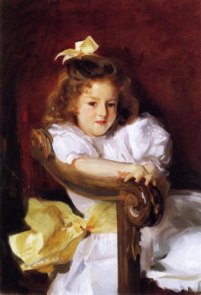 Charlotte Cram by John Singer Sargent Realism Art dated 1900