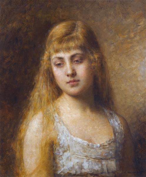 Felia Litvinne by Alexei Harlamoff Realism Art